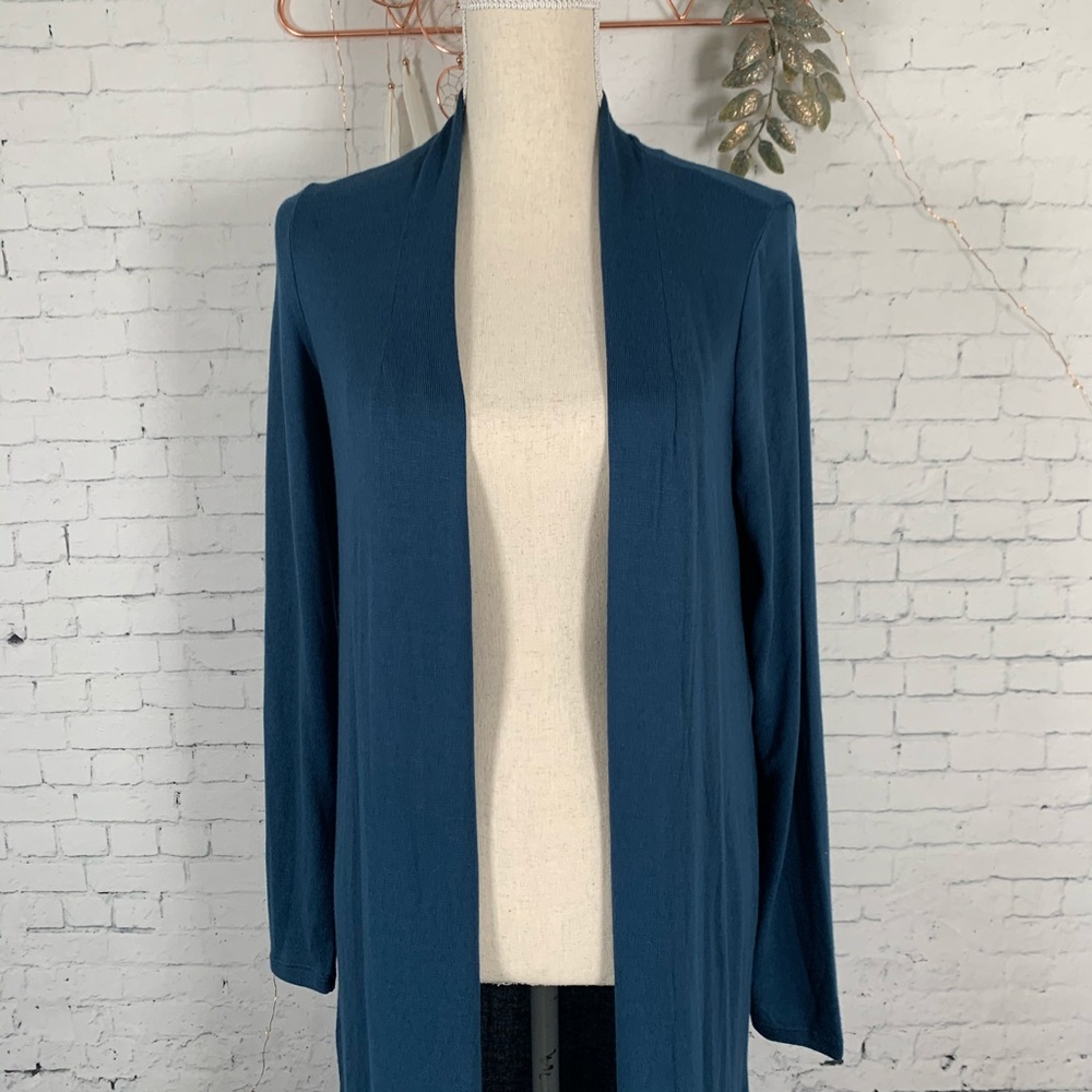 Nordstrom Halston Open Duster Cardigan NWT - Picture 4 of 10